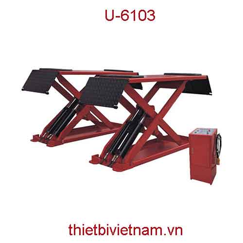 Cầu nâng cắt kéo 3 tấn hãng UNIKA U-6103