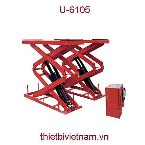 Cầu nâng cắt kéo 3 tấn hãng UNIKA U-6105