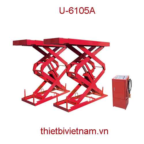 Cầu nâng cắt kéo 3 tấn hãng UNIKA U-6105A