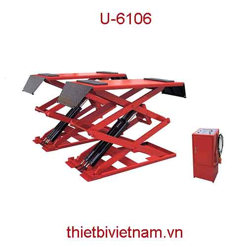 Cầu nâng cắt kéo 3 tấn hãng UNIKA U-6106