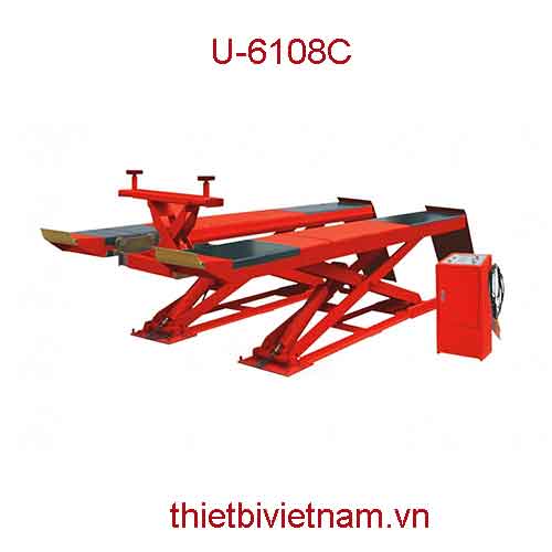 Cầu nâng cắt kéo 3.5 tấn hãng UNIKA U-6108C