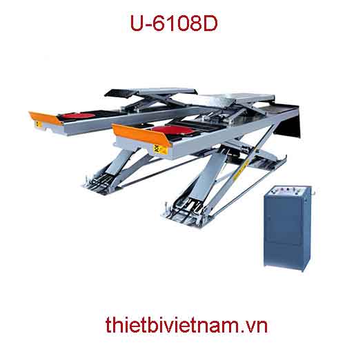 Cầu nâng cắt kéo 3.5 tấn hãng UNIKA U-6108D