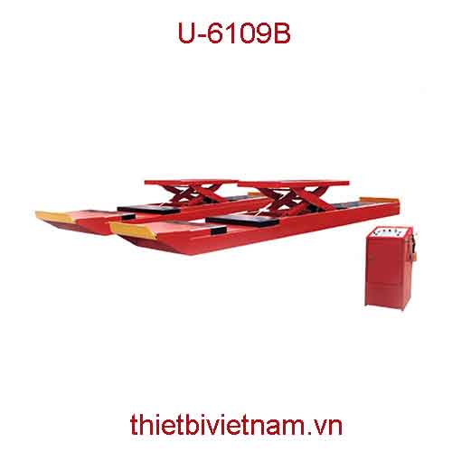 Cầu nâng cắt kéo 3.5 tấn hãng UNIKA U-6109B