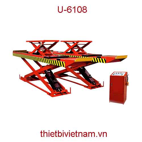 Cầu nâng cắt kéo 4 tấn hãng UNIKA U-6108
