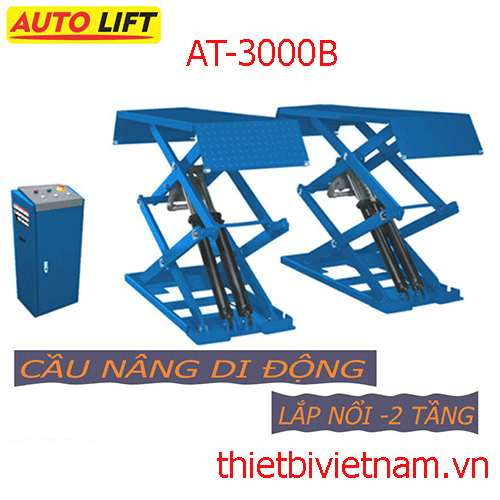 Cầu nâng cắt kéo dương nền (Nâng bụng) AUTOLIFT AT-3000B