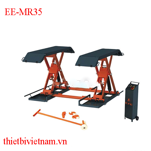 Cầu Nâng Cắt Kéo Nâng Gầm Bụng Xe EAE EE-MR35 3,5 Tấn
