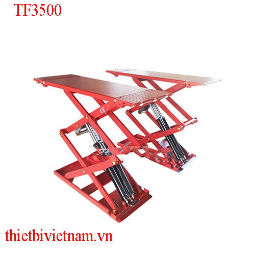 Cầu Nâng Gầm Bụng Xe Ô Tô Lắp Nổi Liberty TF3500 3,5 Tấn