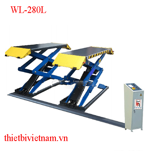 Cầu Nâng Kiểu Xếp Nâng Gầm Đặt Nổi Wonder WL-280L