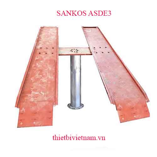 Cầu nâng ô tô 1 trụ Ấn Độ - Bàn nổi SANKOS ASDE3