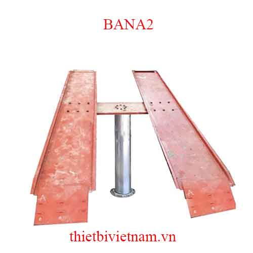 Cầu nâng ô tô 1 trụ bàn nổi BANA2