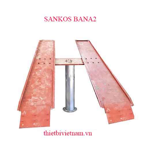 Cầu nâng ô tô 1 trụ bàn nổi SANKOS BANA2