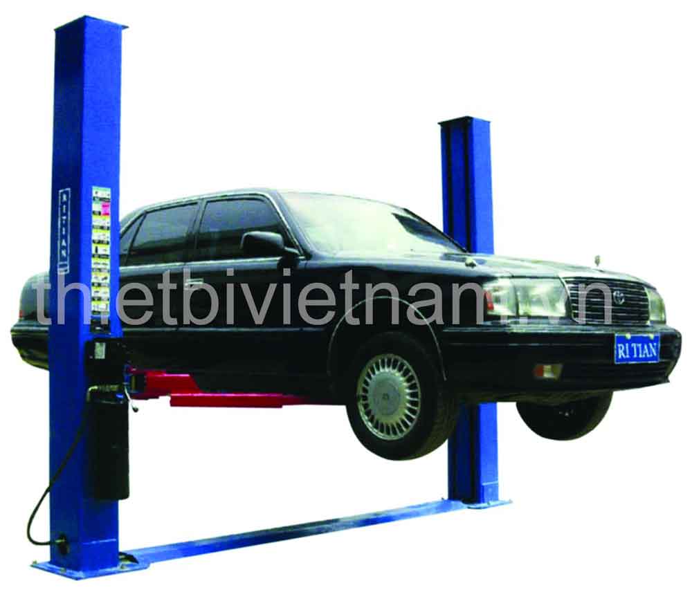 Cầu nâng ô tô 2 trụ không công Ritian/Trung quốc