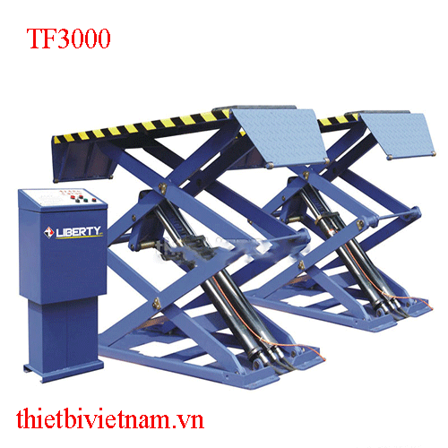 Cầu Nâng Ô Tô Kiểu Xếp 3 Tấn, Bàn Nâng Nhỏ Liberty TF3000