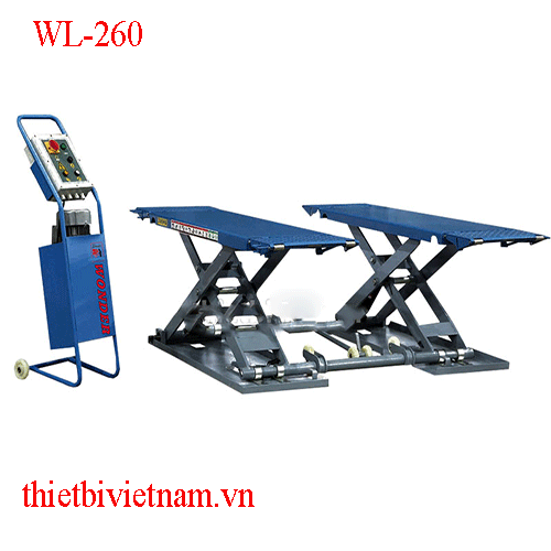 Cầu Nâng Ô Tô Kiểu Xếp Di Động 3 Tấn Wonder WL-260 Đài Loan