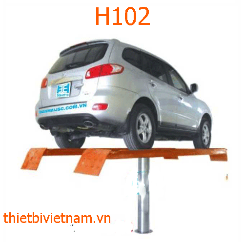Cầu nâng rửa xe 1 trụ rửa xe ô tô H102