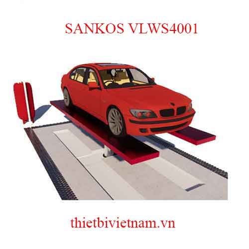 Cầu nâng rửa xe Ấn Độ lắp âm nền SANKOS VLWS4001