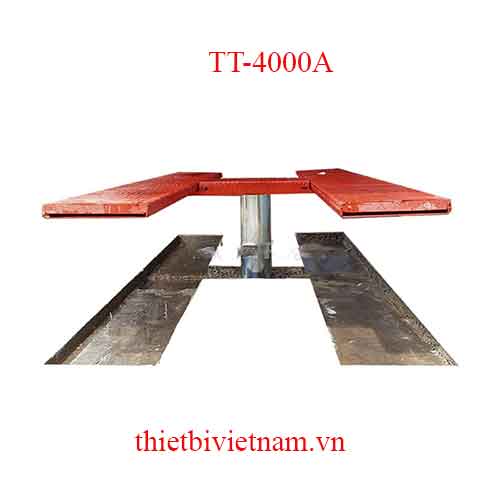 Cầu Nâng Rửa Xe Ô Tô 1 Trụ Âm Nền Chữ H 4 Tấn TT-4000A