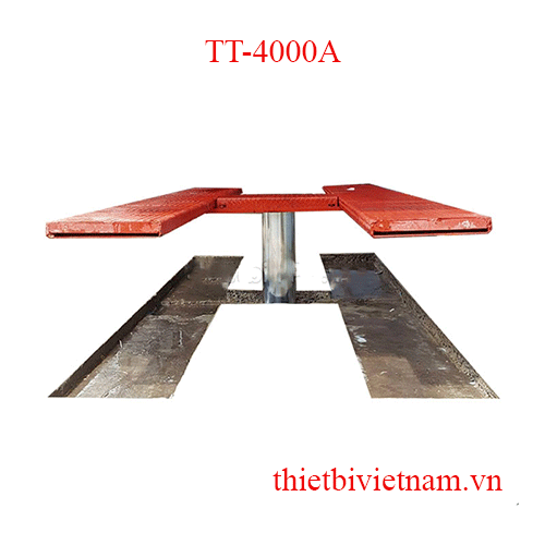 Cầu Nâng Rửa Xe Ô Tô 1 Trụ Âm Nền Chữ H 4 Tấn TT-4000A