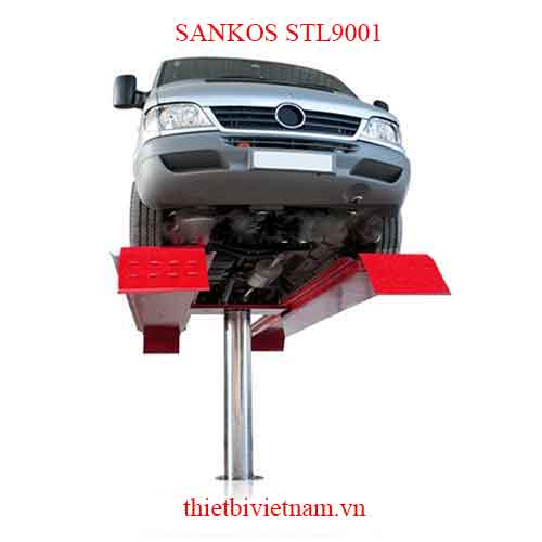 Cầu Nâng Rửa Xe Ô Tô 1 Trụ (Mặt Bàn Nổi) SANKOS STL9001