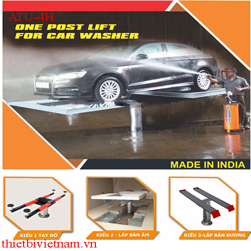 Cầu nâng rửa xe ô tô Ấn Độ PERFOMANCE ATU-4H