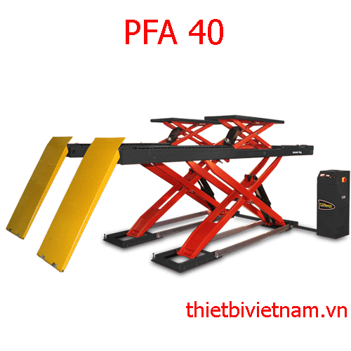 CẦU NÂNG XẾP BÀN DÀI CORMACH PFA 40