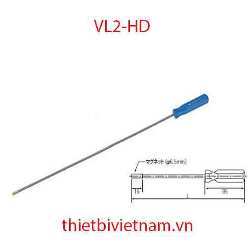 CÂY NHẶT ỐC CÓ NAM CHÂM KTC HÃNG TOPTUL VL2-HD