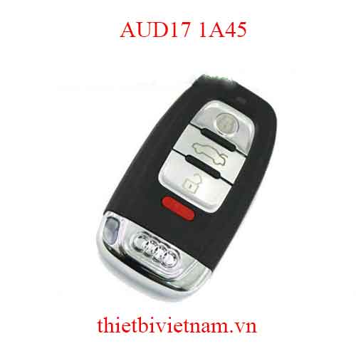 Chìa khóa ô tô Audi Q5 A4 A5 2008 – 2015 Keyless Go 4 Nút 315mhz ( Original ) AUD17 1A45
