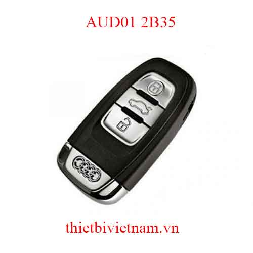 Chìa khóa ô tô Audi Q5 A4 A5 2008 – 2017 Remote 3 Nút 315mhz AUD01 2B35