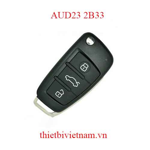 Chìa khóa ô tô Audi Q7 A6 Remote Filp 3 Button 433mhz​ AUD23 2B33