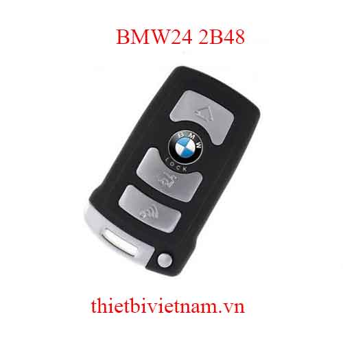 Chìa khóa ô tô BMW CAS1 7 Series Remote 4 Button 868mhz BMW24 2B48