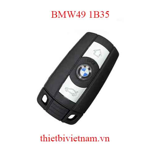 Chìa khóa ô tô BMW CAS3 Keyless go 3 button 315mhz BMW49 1B35