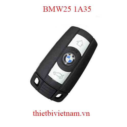 Chìa khóa ô tô BMW CAS3 Keyless go 3 button 315mhz ( Original ) BMW25 1A35