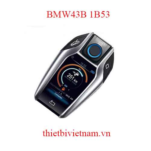 Chìa khóa ô tô BMW Display 750 GENUINE Keyless Go SmartKey With Screen 434MHz ( FEM/BDC ) BMW43B 1B53