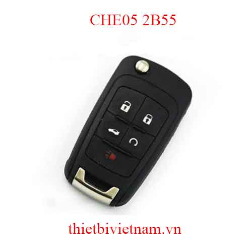 Chìa khóa ô tô Chevrolet Camaro Remote 5 Button 315mhz 2010 – 2015 CHE05 2B55