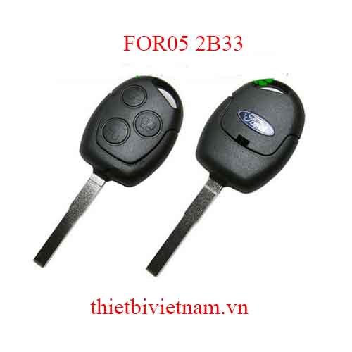 Chìa khóa ô tô Ford Fiesta Remote 3 Button 433mhz 2004 – 2008 FOR05 2B33