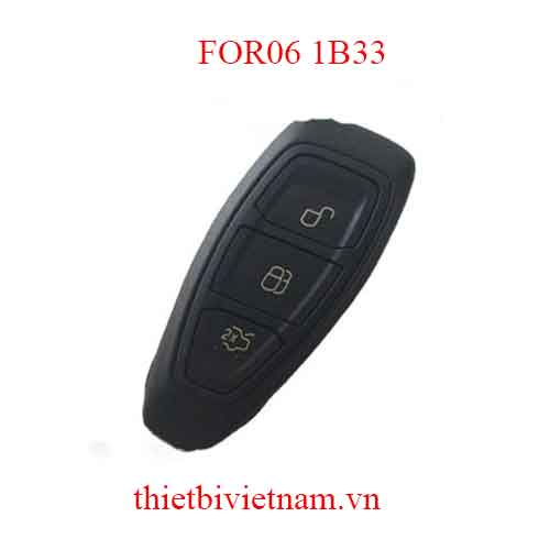 Chìa khóa ô tô Ford Keyless Go 3 Button 433 83DST Chip 2015 FOR06 1B33