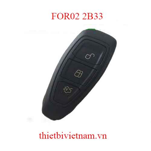 Chìa khóa ô tô Ford Ranger Remote 3 Button 433mhz 2009 – 2011 Chip 4D83 FOR02 2B33