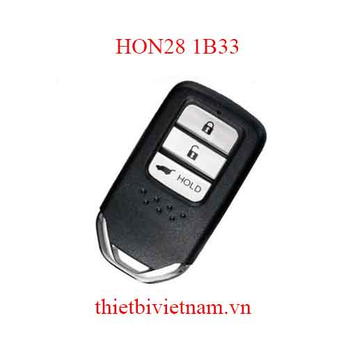 Chìa khóa ô tô Honda CRV keyless go 3 button 433mhz year 2018 HON28 1B33