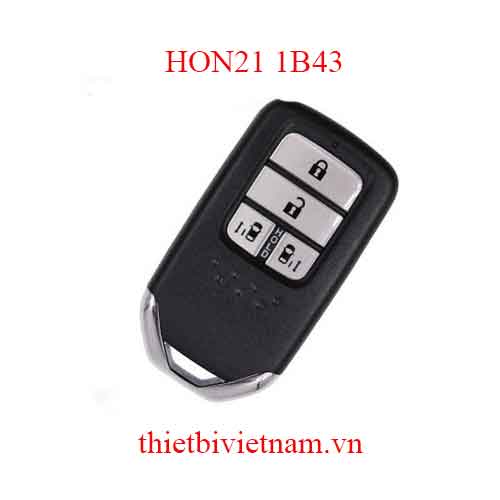Chìa khóa ô tô Honda Odyssey Keyless Go 4 Button 433mhz HON21 1B43