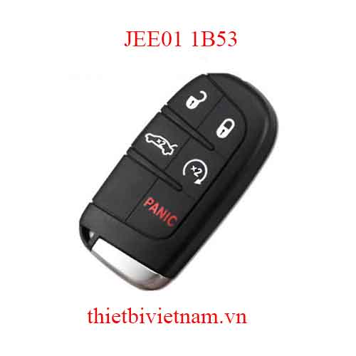 Chìa khóa ô tô Jeep Keyless Go 5 Button 433mhz JEE01 1B53