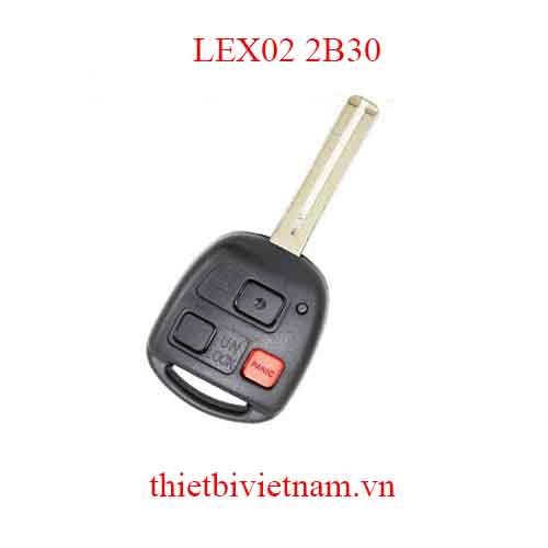 Chìa khóa ô tô Lexus LX Remote 3 Button 314.2mhz LEX02 2B30