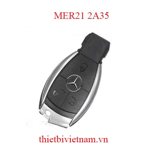Chìa khóa ô tô Mercedes Remote 57 3 Button 315mhz round head – Remote bầu (Original) MER21 2A35