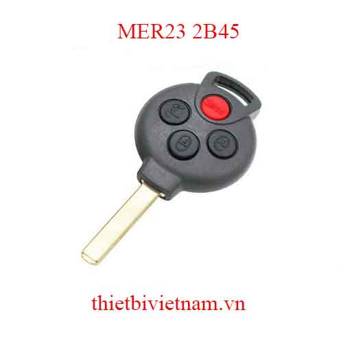 Chìa khóa ô tô Mercedes Smart Q remote 4 button 315mhz MER23 2B45