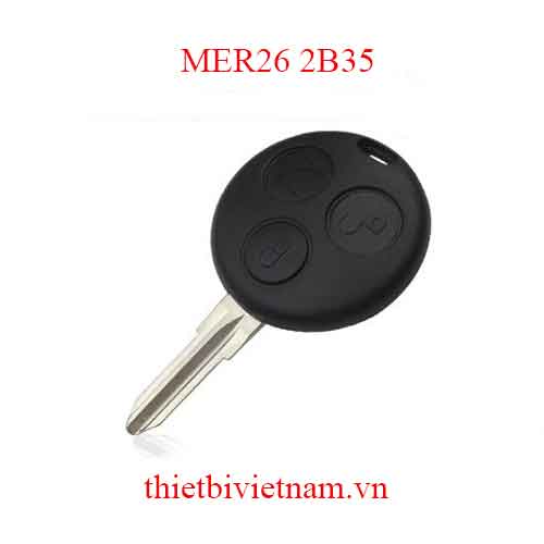Chìa khóa ô tô Mercedes Smart remote 3 button 315mhz MER26 2B35