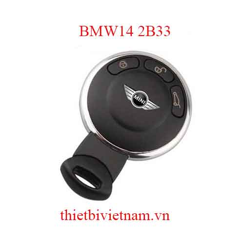 Chìa khóa ô tô MINI Cooper Remote 3 Button 433mhz​ BMW14 2B33