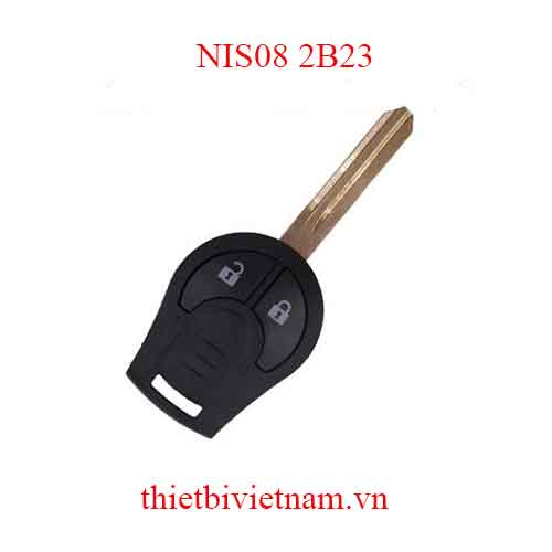 Chìa khóa ô tô Nissan Remote Key Straight 2 Button 433mhz​ NIS08 2B23