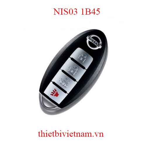 Chìa khóa ô tô Nissan Teana 2006 – 2010 Keyless Go 4 Button 315mhz NIS03 1B45