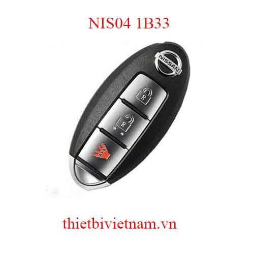 Chìa khóa ô tô Nissan Xtrail Keyless Go 2015 – 2017 3 Button 433mhz NIS04 1B33