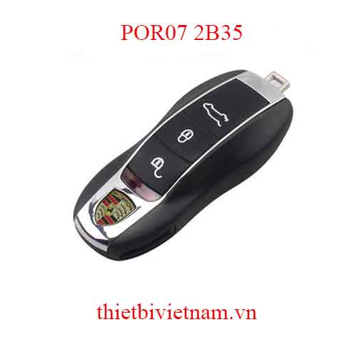 Chìa khóa ô tô Porsche Keyless Go 3 Button 315mhz POR07 2B35