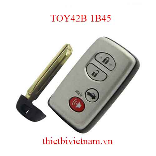 Chìa khóa ô tô Toyota Camry Keyless Go 4 Button 315 mhz 2008 – 2011 TOY42B 1B45